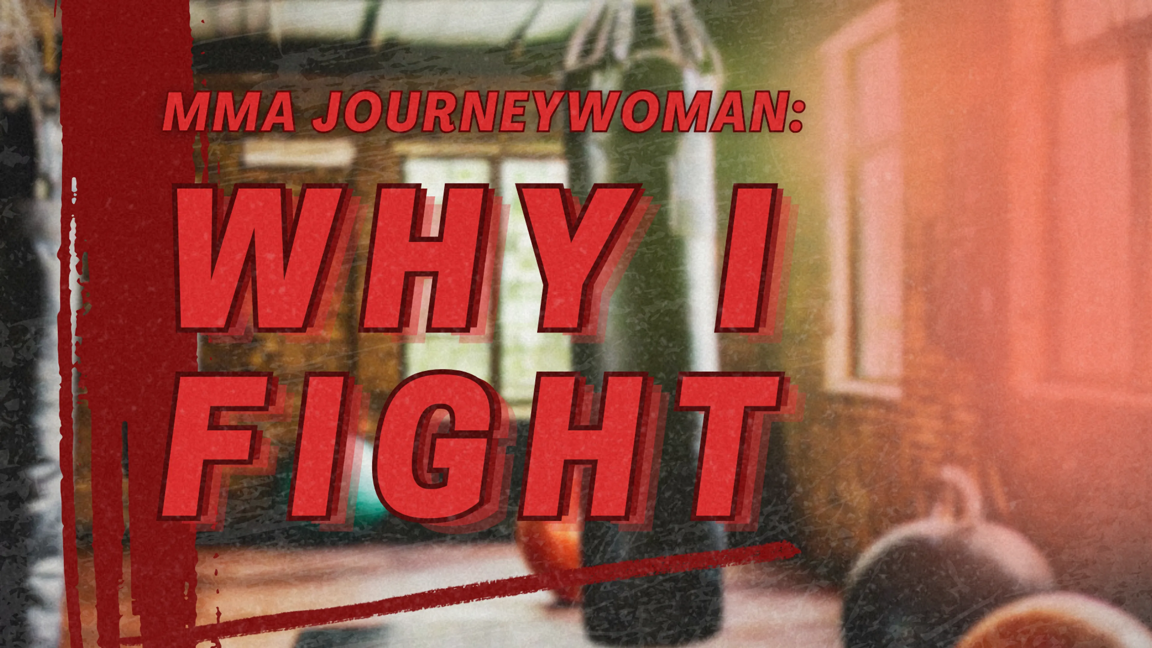 MMA Journeywoman: Why I Fight poster